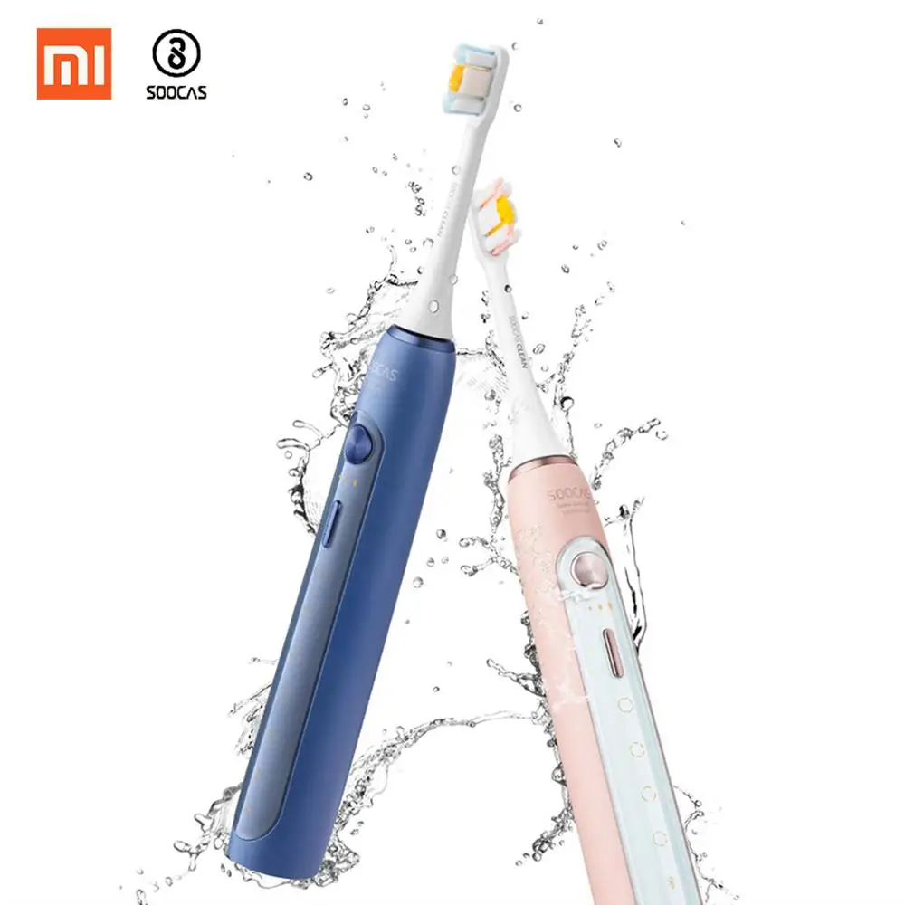 Xiaomi зубная щетка SOOCAS X5 электрическая зубная щетка звуковая электрическая зубная щетка USB перезаряжаемая NFC автоматическая зубная щетка