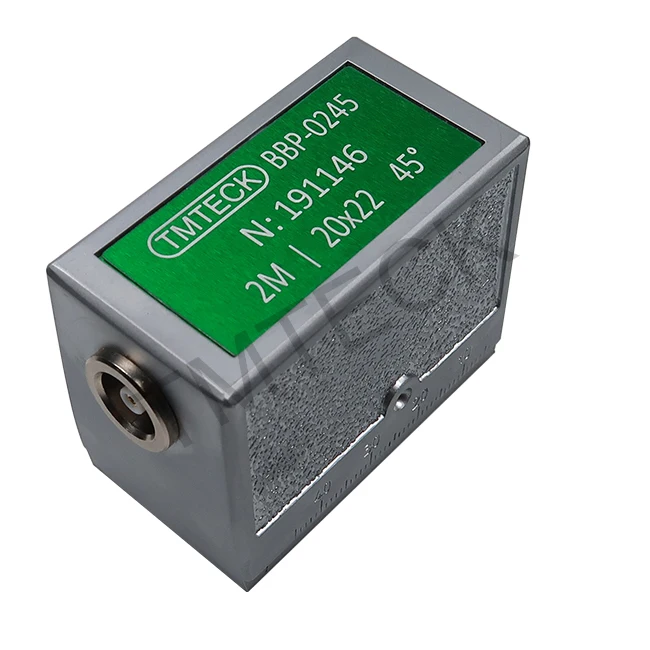 

BBP-0245 2Mhz 45 degree 20X22mm Angle Beam Probe