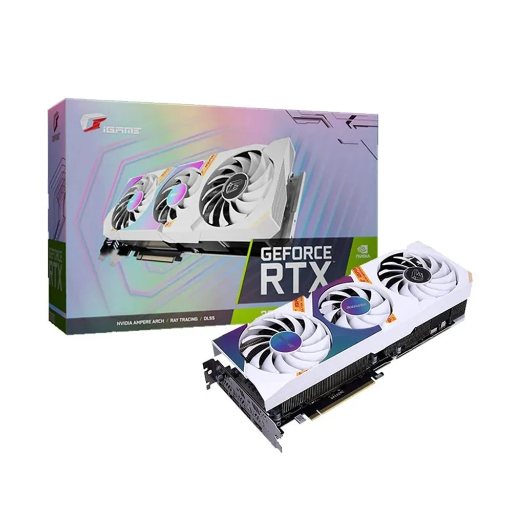 

Цветная графическая карта iGame для GeForce RTX 3080 Ultra OC 10G 1710-1755 МГц GDDR6X 320Bit, игровая видеокарта