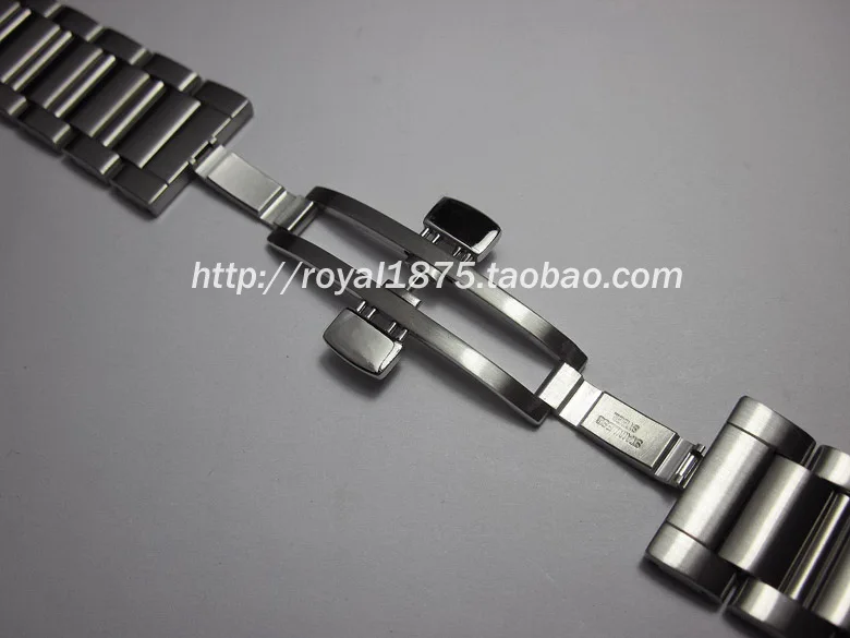 Ремешок для часов из нержавеющей стали 22 мм высокое качество часы-браслет
