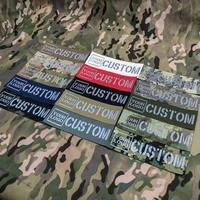 ir iff infrared reflection patch custom logo flag laser cut big name tapes gray letters morale tactics military airsoft