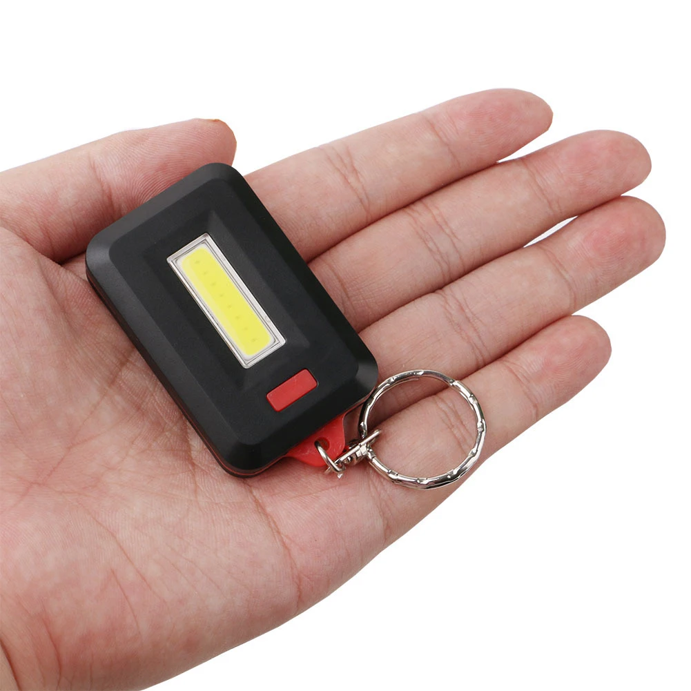 

Mini Portable Keychain Flashlight LED Keyring Torch Emergency Camping Mountaineering Flash Light Mode Lamp Pocket Lamp 4PCS