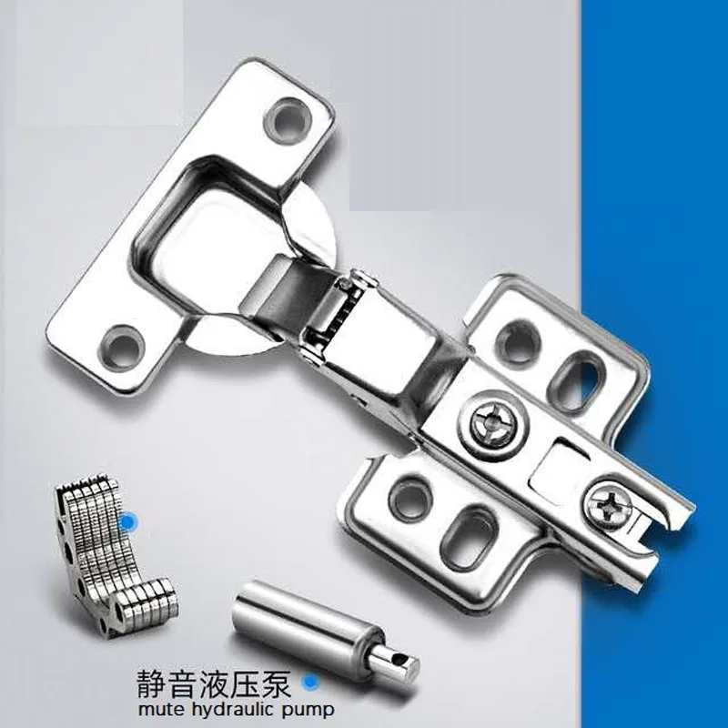 Нержавеющий Сталь гидравлический шарнирный амортизатор буфера корпусной мебели