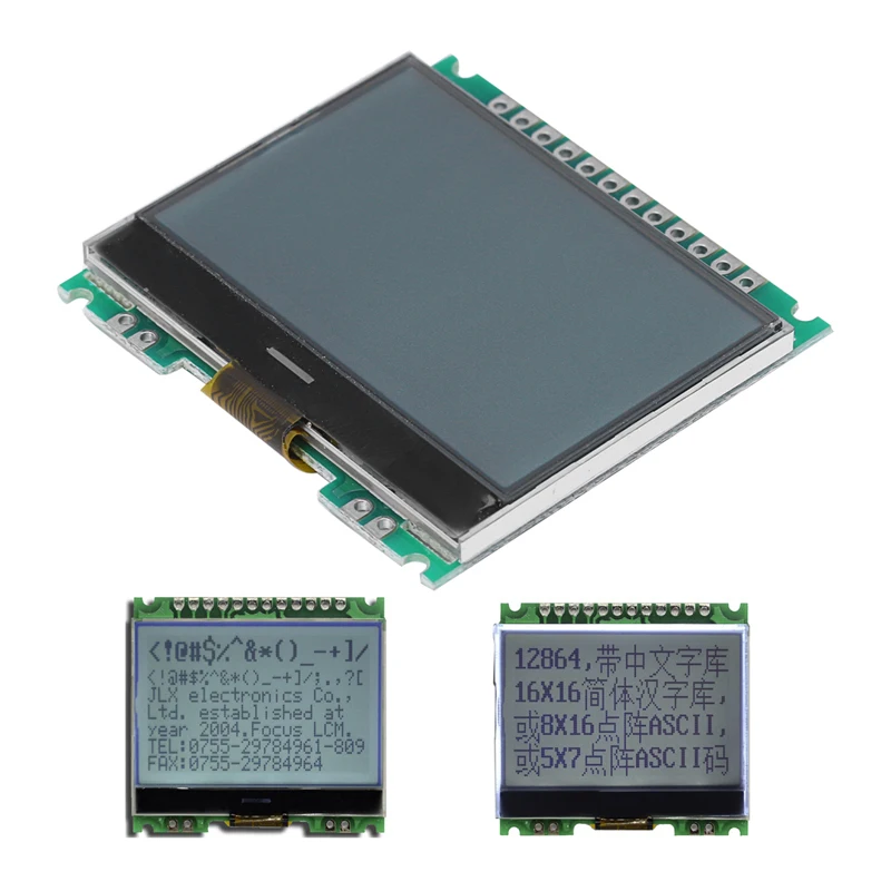 12864 128X64 серийный SPI графический COG LCD модуль дисплей экран Встроенный LCM