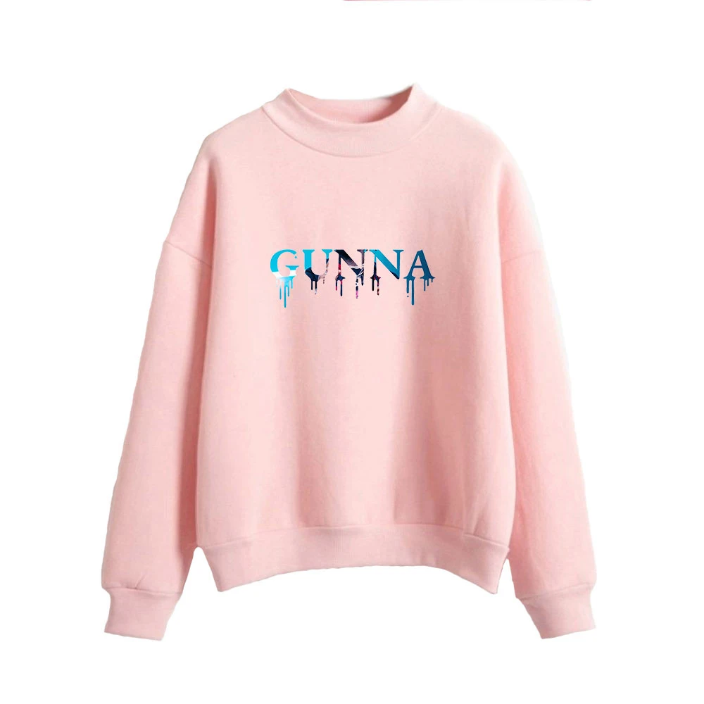 

Gunna Sweatshirt Trendy Style Pop Rapper Men's Turtleneck Women Long Sleeve Sweatshirts Casual Unisex Wunna Clothes
