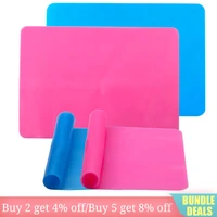 1pcs safe silicone workbenches epoxy resin molds accessories for epoxy jewelry making supplies bluerose color