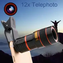 Lenses For Smartphone With 12x Telephoto Contact Lenses For Phone Lens Kit With Clip Telescope Camer