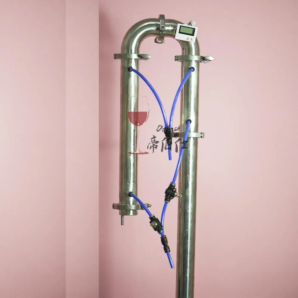 Трубчатая дистилляционная колонна домашний дистиллятор с медной сеткой может