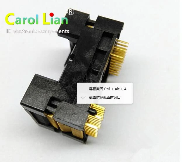 NAND NOR TSOP48 тестовое сиденье/блок программирования/сиденье для сжигания пустое