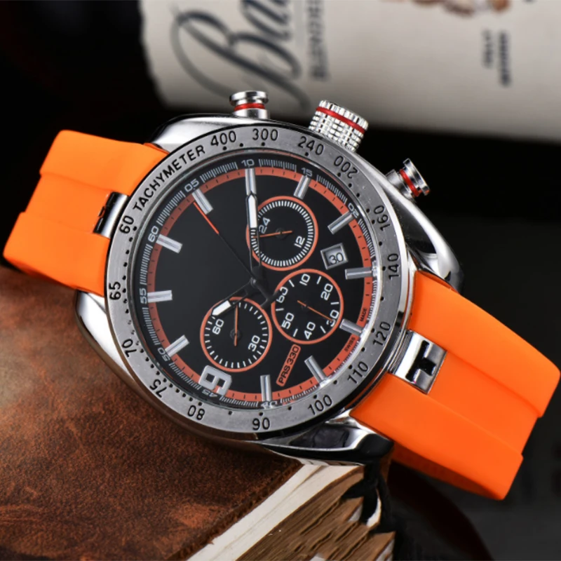 

Мужской роскошный бренд часов деловой стиль многофункциональные водонепроницаемые часы с ночным видением календарь кварцевые часы на лен...