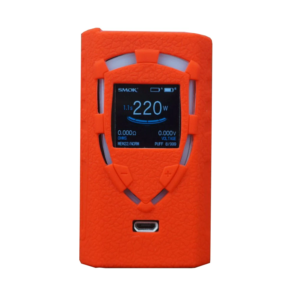 SMOK ProColor kit 225 W силиконовый чехол/рукав или резиновый силиконовый чехол-наклейка для SMOKTECH ProColor 225 W box mod - Цвет: Red