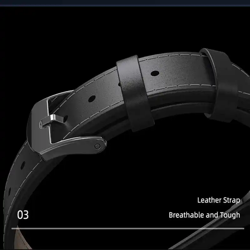 Ремешок Mijobs из натуральной кожи для XiaoMi Mi Band 4 3 Band4 умные браслеты браслет Global NFC