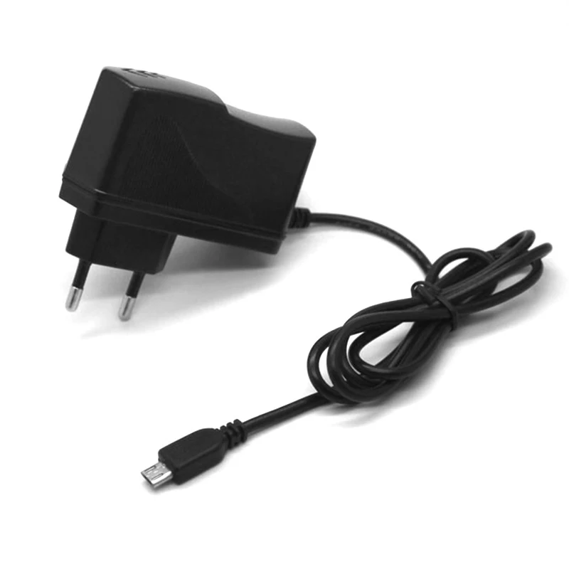 5V 2A DC Micro USB адаптер питания штепсельная вилка ЕС США 110-240V AC Вход 100cm кабель