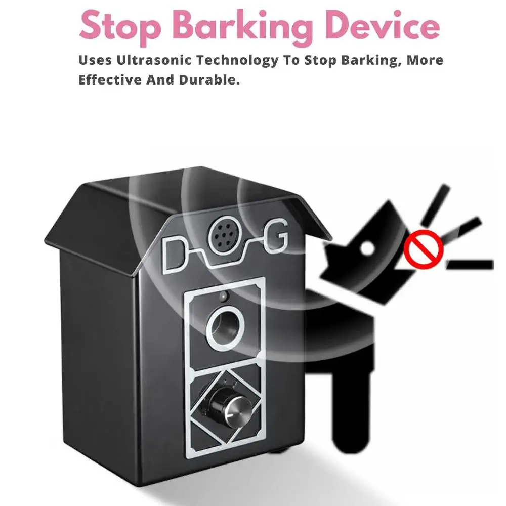 Ультразвуковой регулятор лая для собак UL10 звук до 15 метров в саду|anti barking device|stop