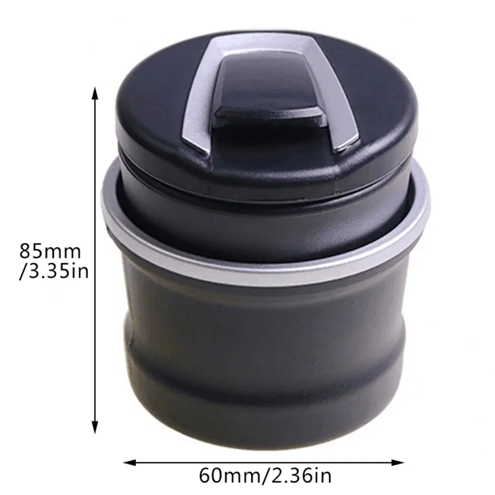 

Car Accessories Car Ashtray With Led Lamp Car Multi-function Ashtray