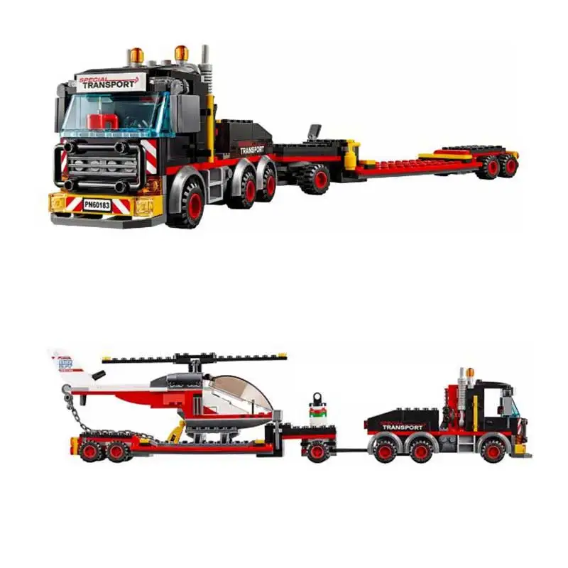 331 шт. городская техника серии тяжелый грузовой транспорт модель автомобиля lepining