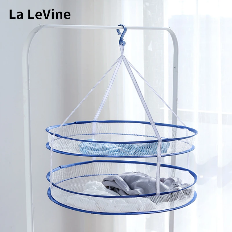 Высококачественная сетчатая сушильная стойка съемная двухслойная подвесная