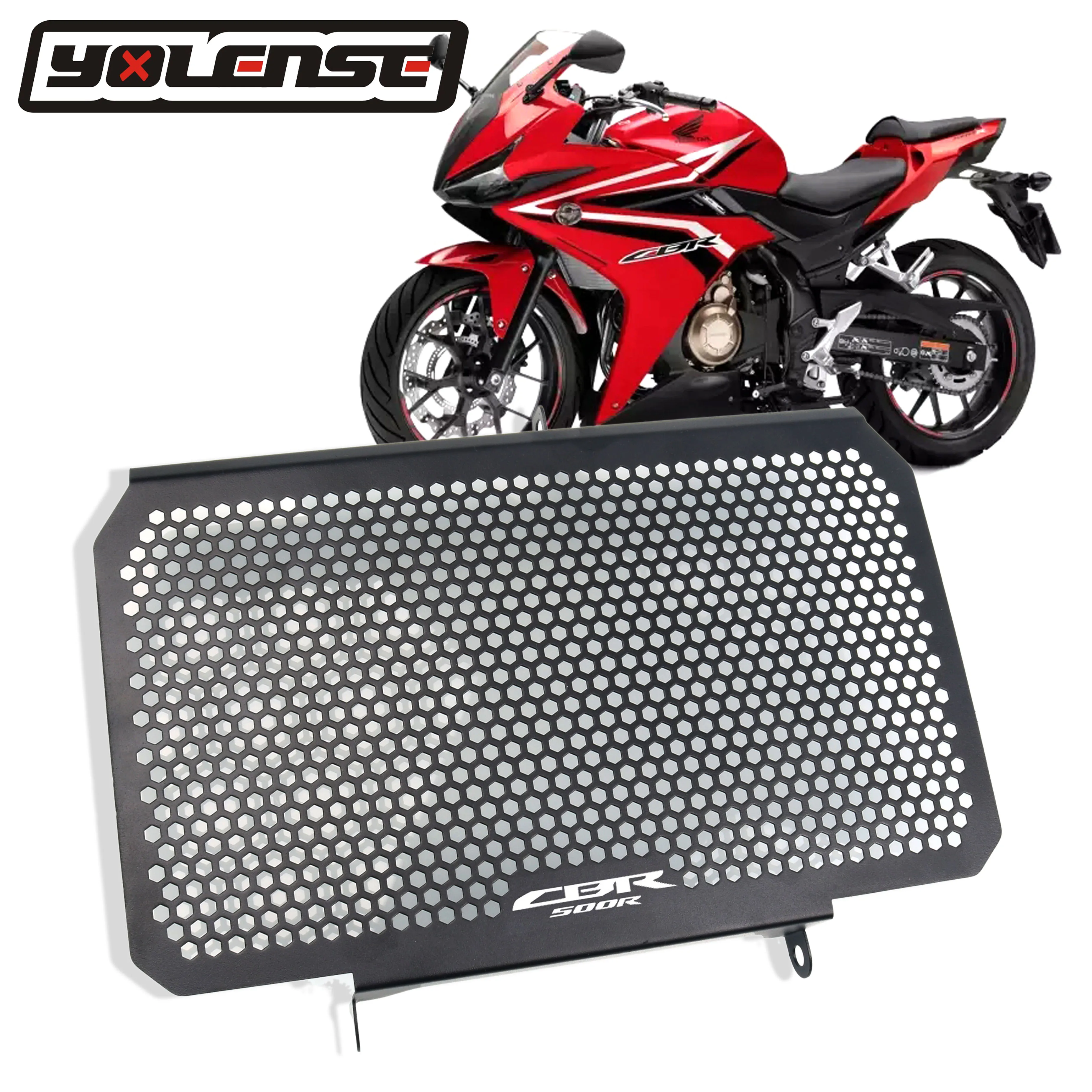 Решетка радиатора для мотоцикла HONDA CBR5000R CBR 500R CBR500 R 2017 2020 2019 защита из нержавеющей