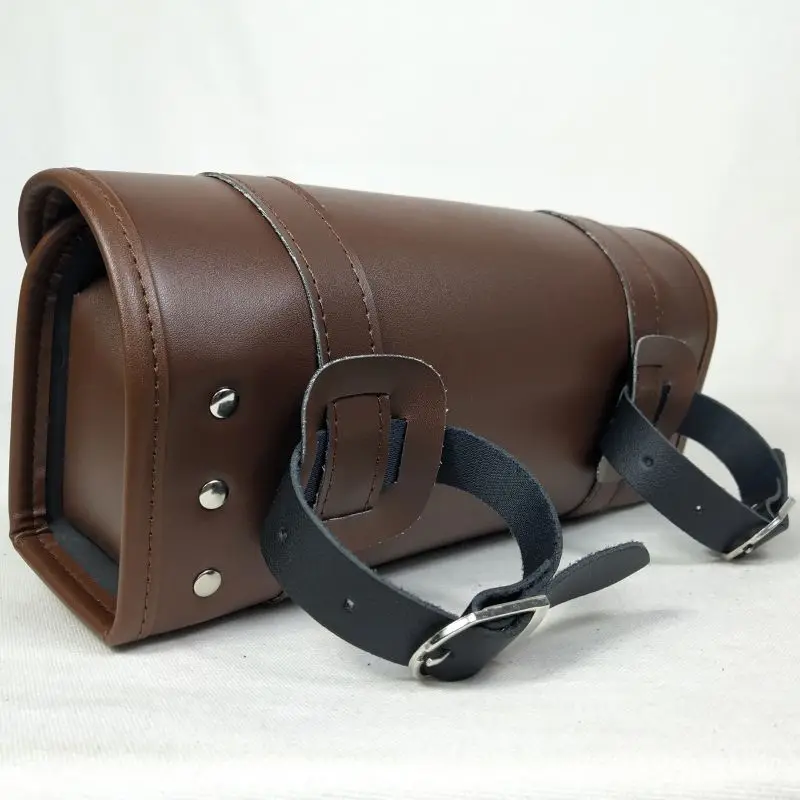 Мотоциклетные Сумки из искусственной кожи винтажная Передняя сумка для