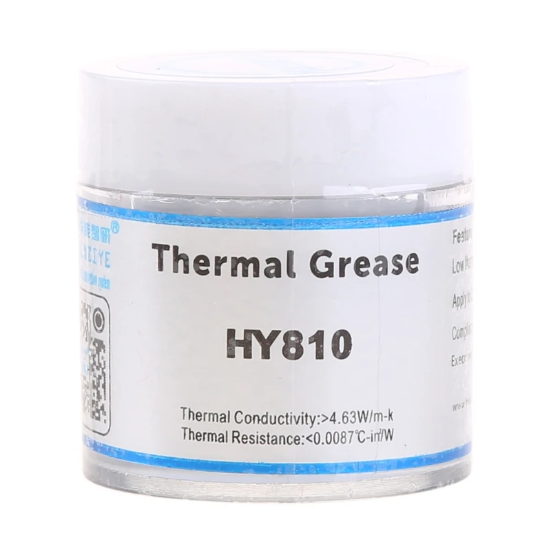 HY810-CN10 10g термальная смазка паста радиатора силикон для процессора Охлаждение -