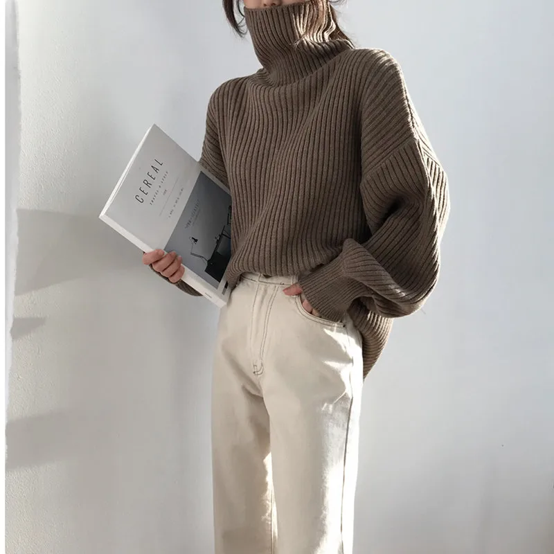 Новинка 2020 элегантные женские пуловеры на весну и зиму вязаный плотный теплый