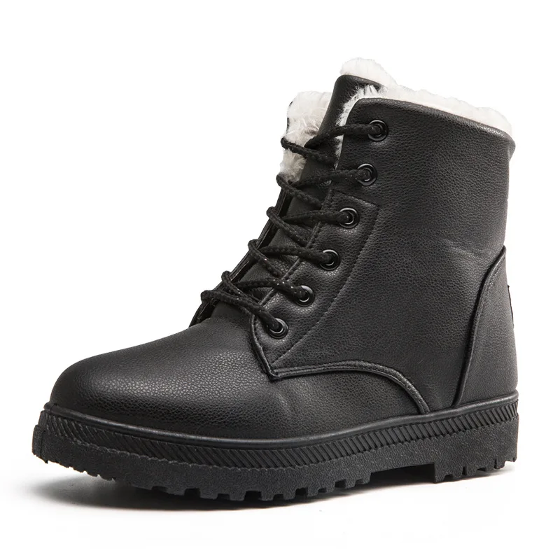 

Women Boots Winter Warm Snow Boots Women Faux Suede Ankle Boots For Female Winter Shoes Botas Mujer Plush Shoes Woman 35-44