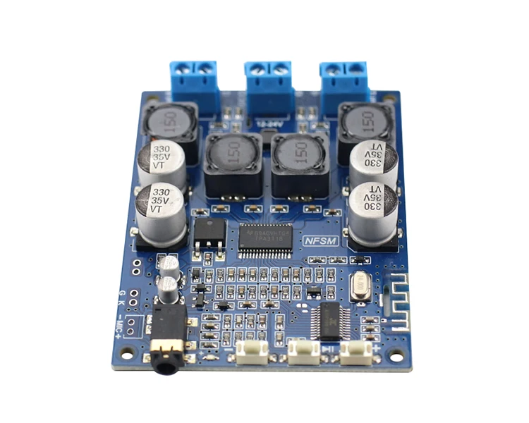 GHXAMP TPA3118 Bluetooth усилитель аудио плата 30 Вт* 2 двухканальный с AUX Bluetooth 5,0 вызов