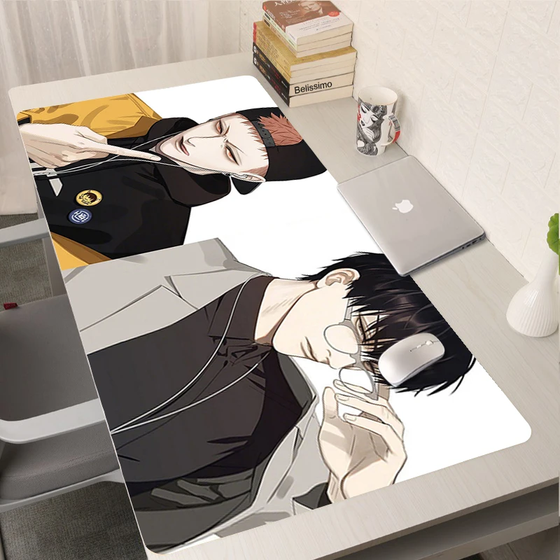 

Hot Sales 19 Days Pc Gamer Anime Mouse Mats XXL Non-slip Mouse Pad Large Keyboards Computer Peripherals Mousepad Mause Pad CSGO