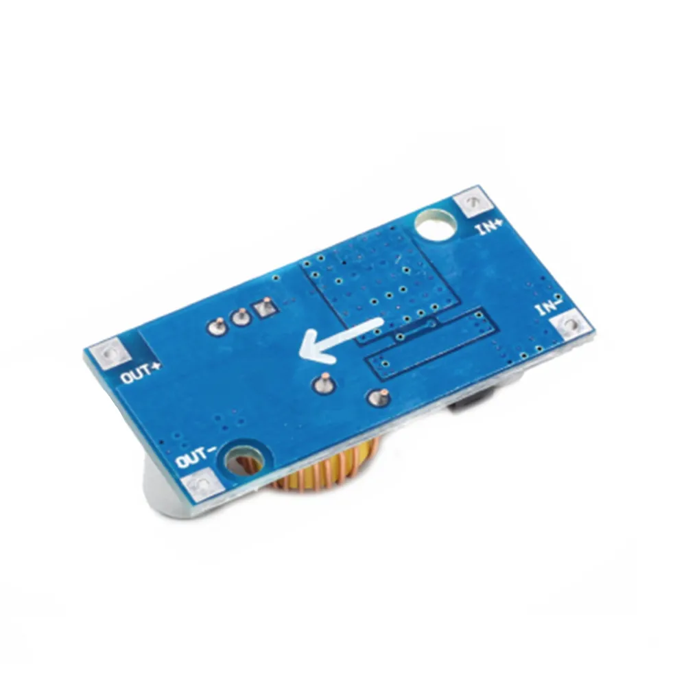 Регулируемый понижающий модуль питания постоянного тока 5A мощный