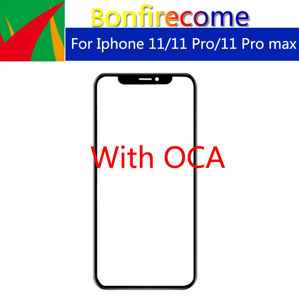Запасное стекло для переднего сенсорного ЖК-экрана Iphone-11 /11 Pro/11 Pro Max с пленкой OCA |
