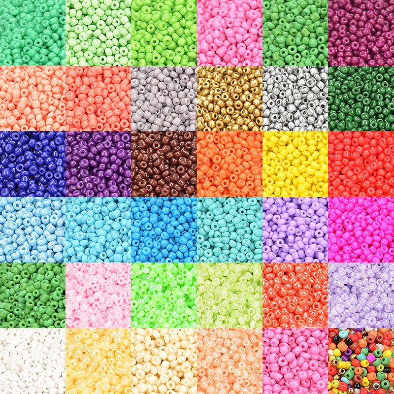 бусины 2 мм 3 4 ммШарм бисер из чешского стекла для изготовления украшений своими