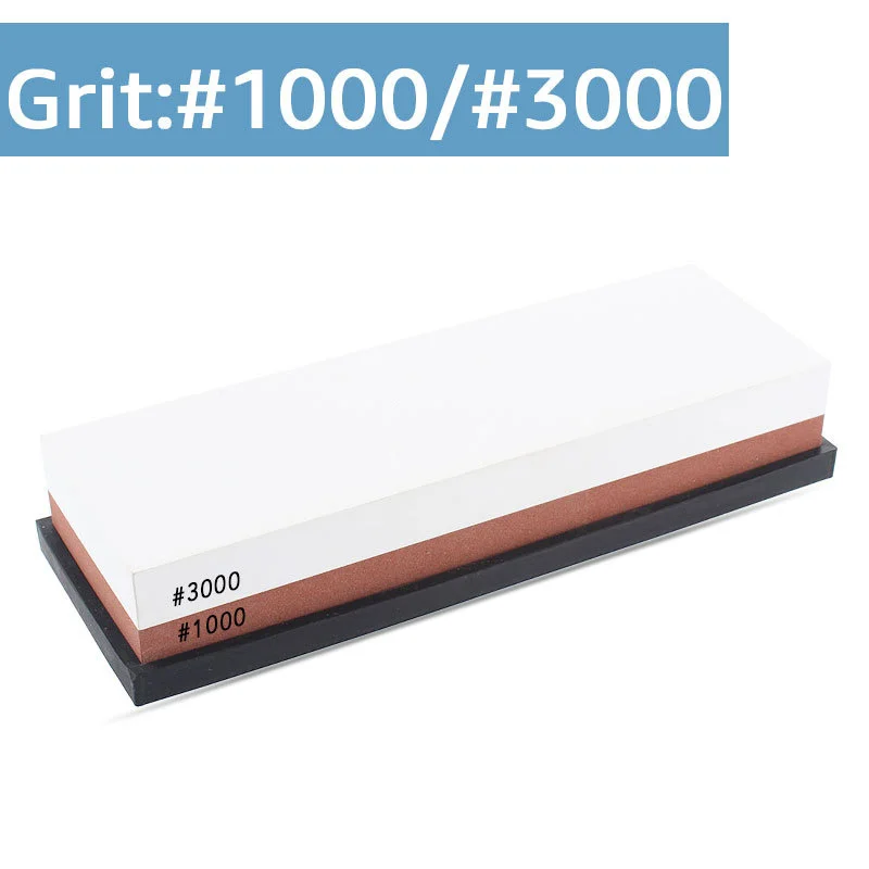 

Sharpening Stone Whetstone Knife Sharpener Professional Double-sided With Base