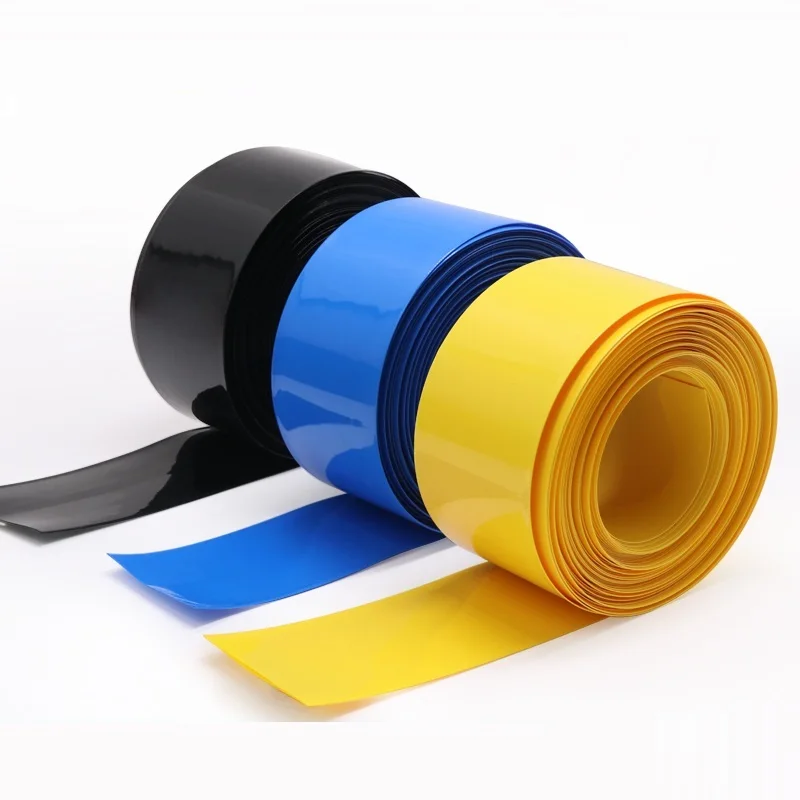 ПВХ термоусадочные трубки ширина 50 мм диаметр 32 (для двух 18650 аккумуляторных