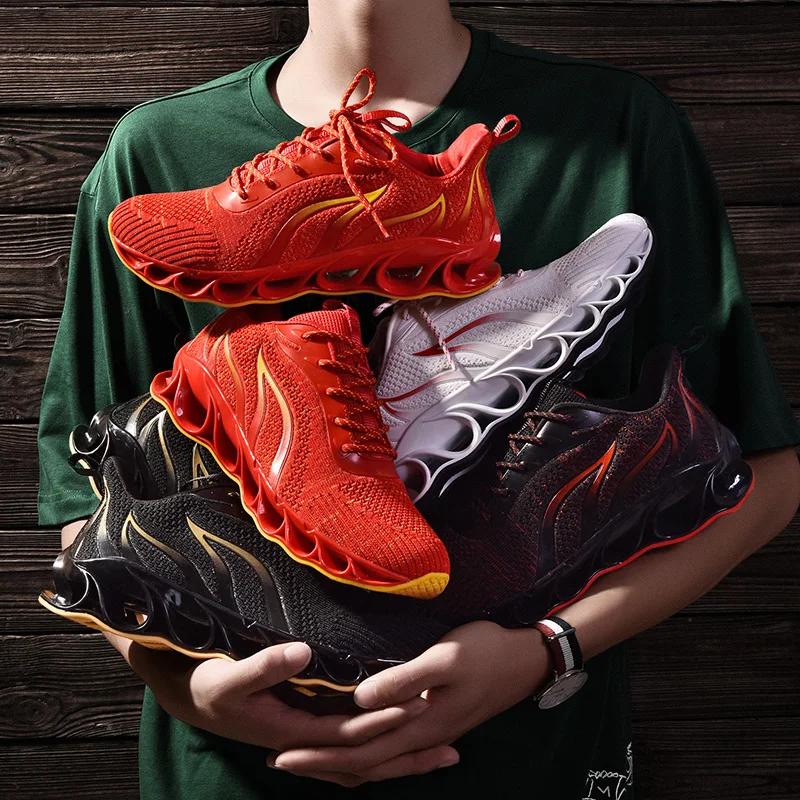 Профессиональная спортивная обувь для мужчин амортизирующая с амортизирующим