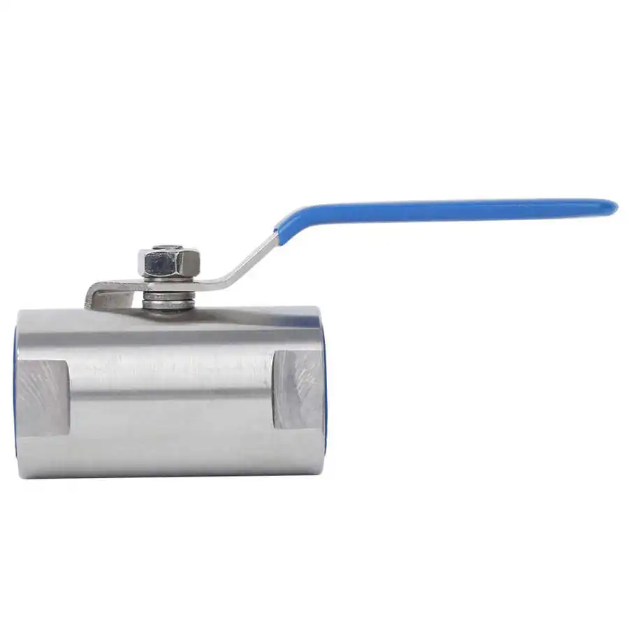 Шаровой кран из нержавеющей стали 304 промышленный ручной G3/4in резьбовой 2-ходовой