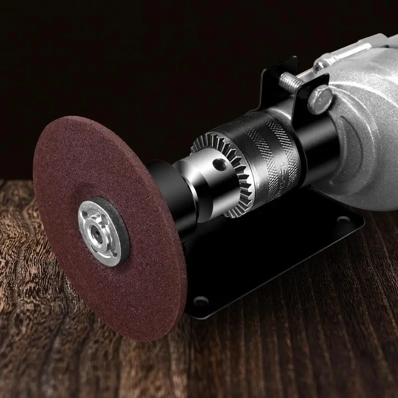 

Litake Electric Drill Cutting Stand Holder Set with 2 Wrenches and 2 Gaskets for Polishing and Grinding