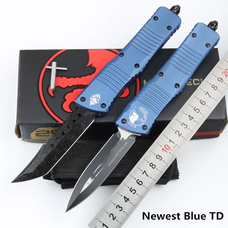 2021 Combat TD MT Aluminium handle Steel Blade Survival EDC camping Fruit vegetable kitchenware kitchen Tool Key Utility knife