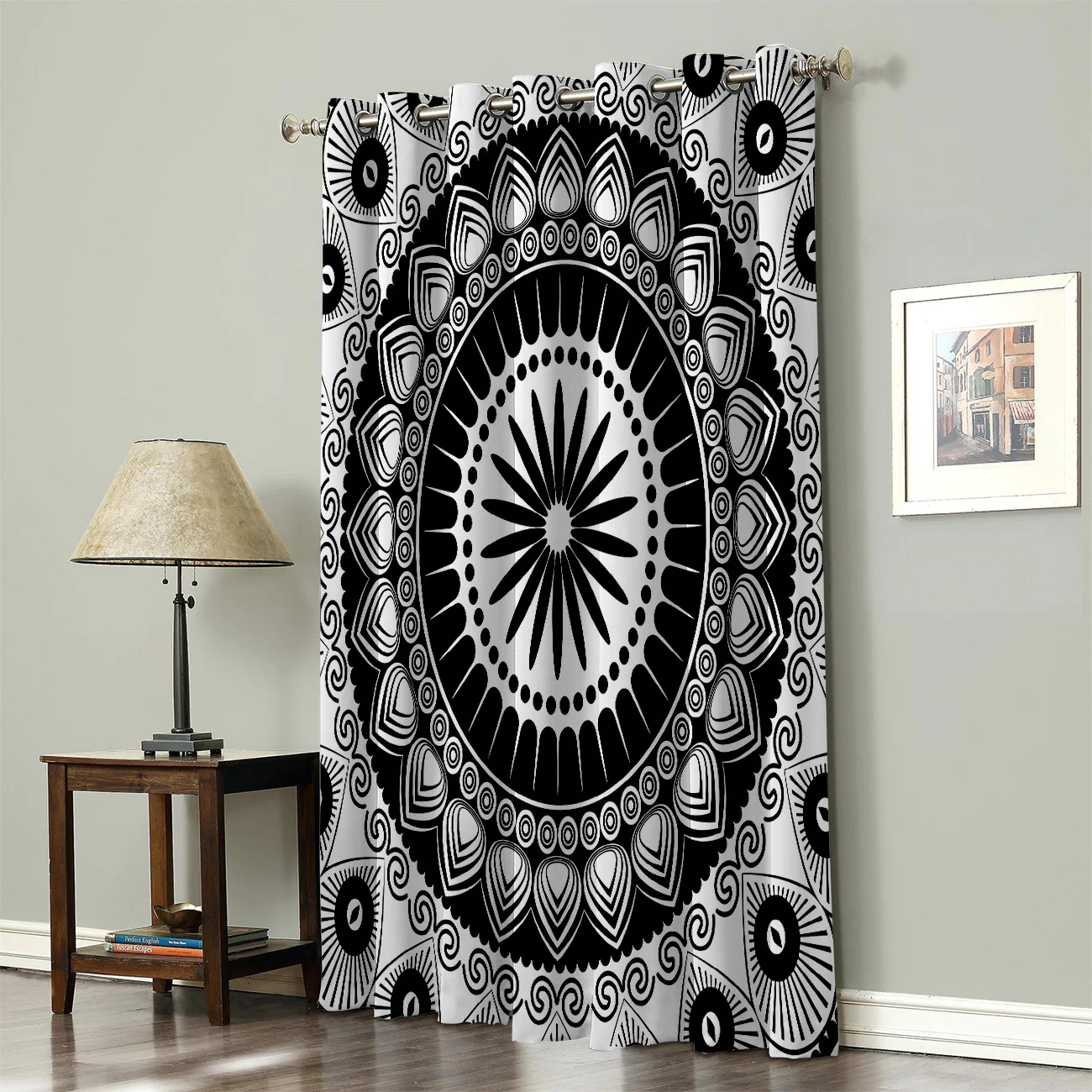 Оконные занавески с рисунком мандалы жалюзи для окон гостиной ванной комнаты