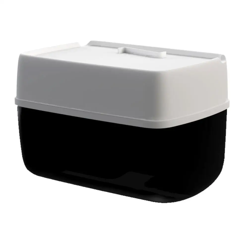 

Household Tissue Box Bathroom Kitchen Bedroom Mini Drawer Tray Waterproof Shelf Box Easy to Install Bathroom Supplies