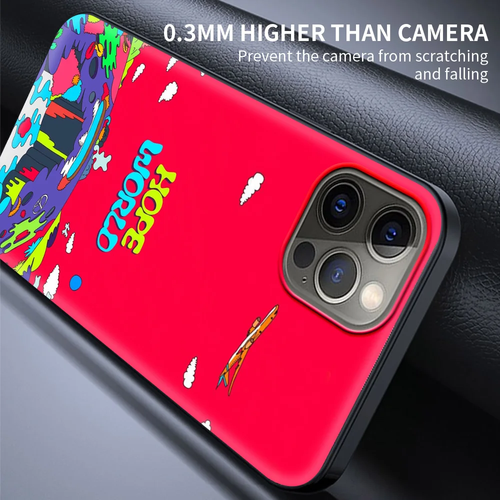 Чехол для телефона iPhone 13 12 11 Pro Max mini xs max xR x 8 7 plus SE бампер из ТПУ чехол смартфона Hope