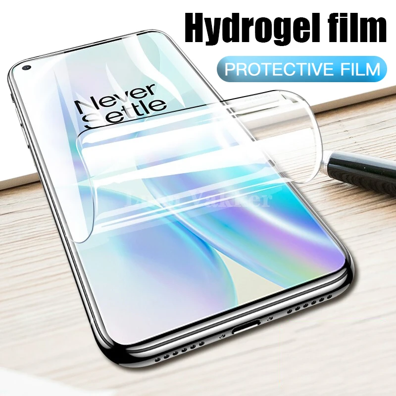 

Full Cover Hydrogel Film For OnePLus 5T 6T 7 8 Pro Soft Screen Protector Film For OnePlus 7T 5 6 T One plus 7T 8T Clear no Glass