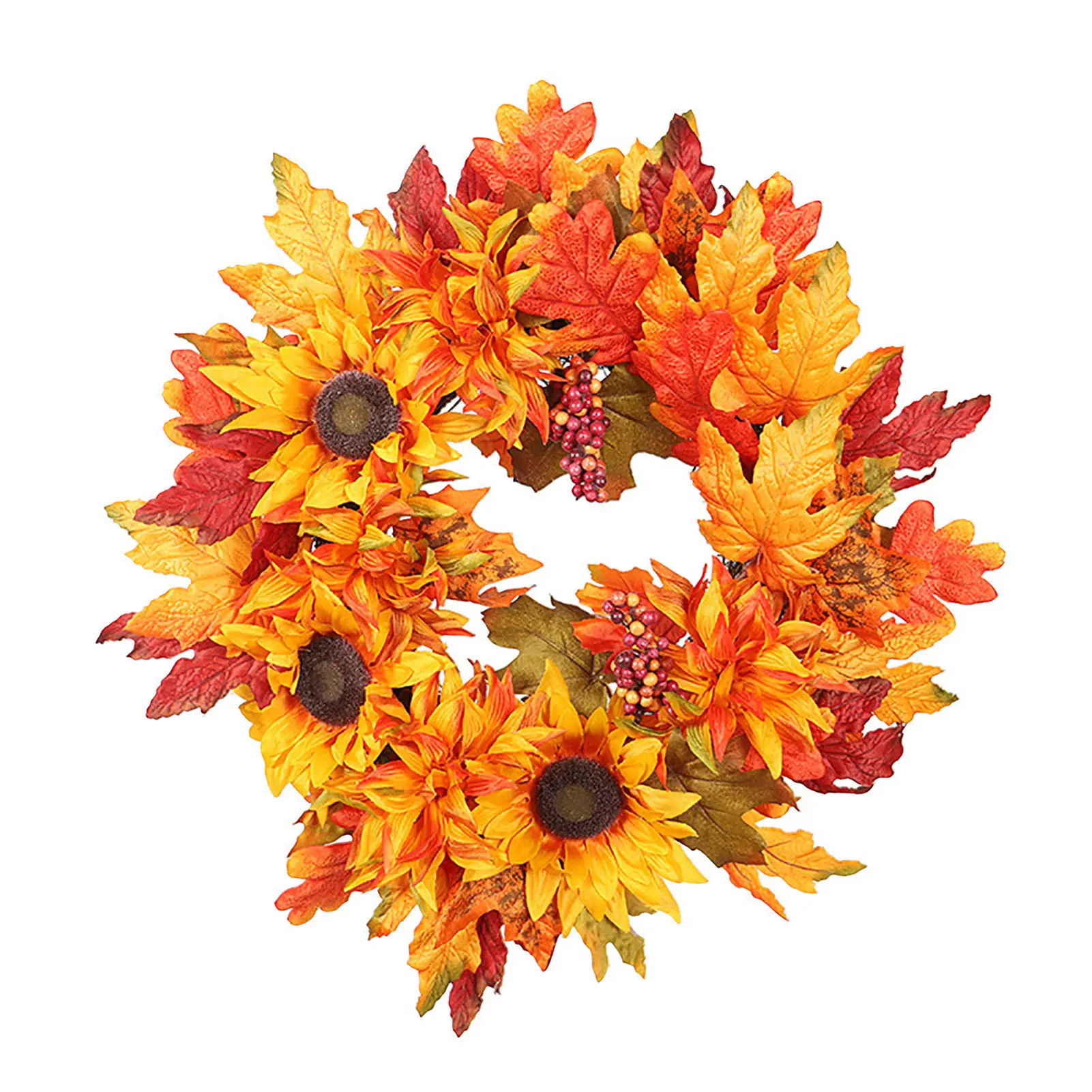 

Искусственная гирлянда, Осеннее украшение, кленовый лист, зашифрованное кольцо виноградной лозы, дверной висячий венок, известный