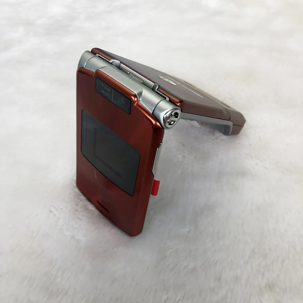 Мобильный телефон Motorola RAZR V3xx 1.3MP 2G 3g разблокированный мобильный телефон Motorola V3xx использованный мобильный телефон
