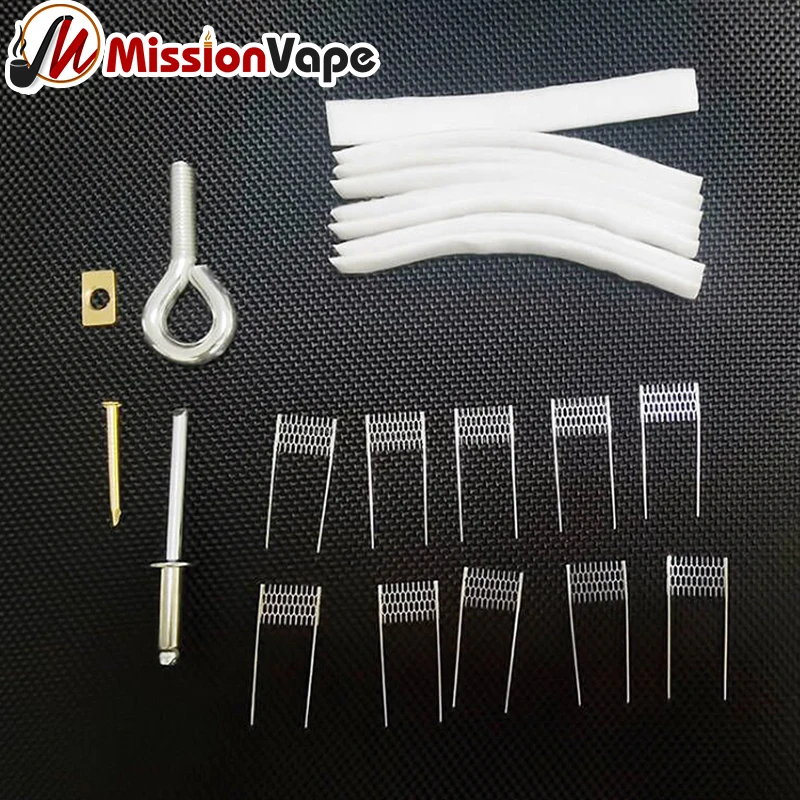 

BMTD Rebuild Kit 0.6ohm NI80 Mesh Coil Cotton Tool for for PNP-VM4