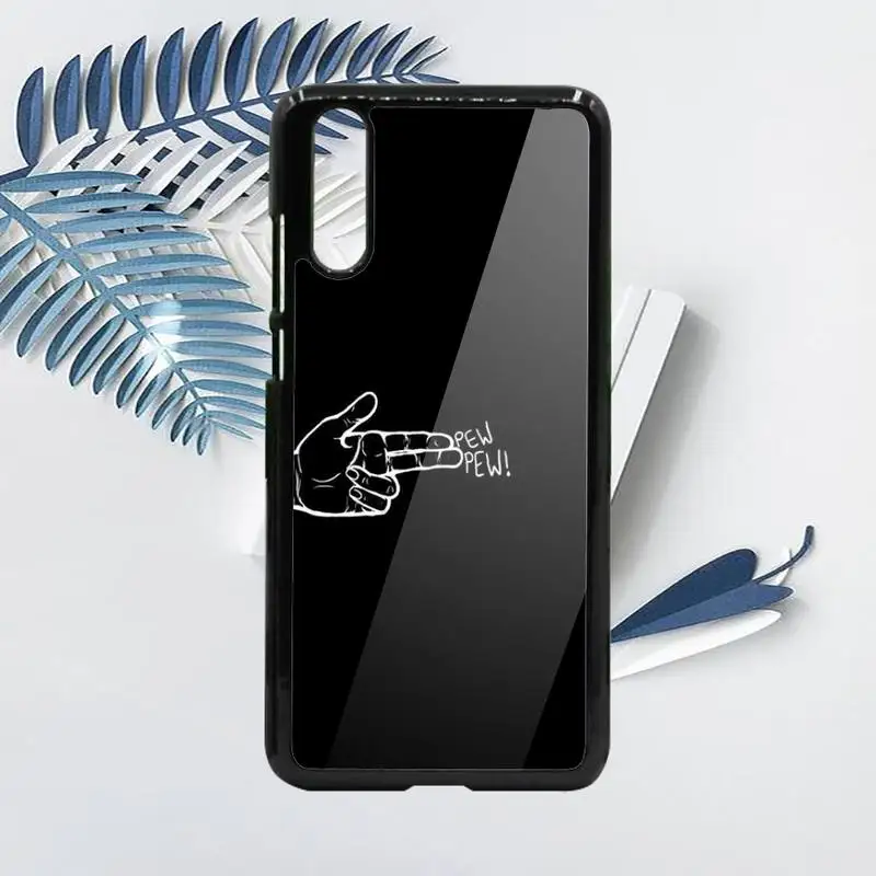 

black white simple Cactus crown design Phone Case For Samsung galaxy S note 8 9 20 10 e lite2019 plus pro ultra Hard PC