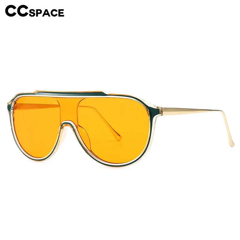 46584 очки большого размера солнцезащитные с одной линзой для мужчин и женщин