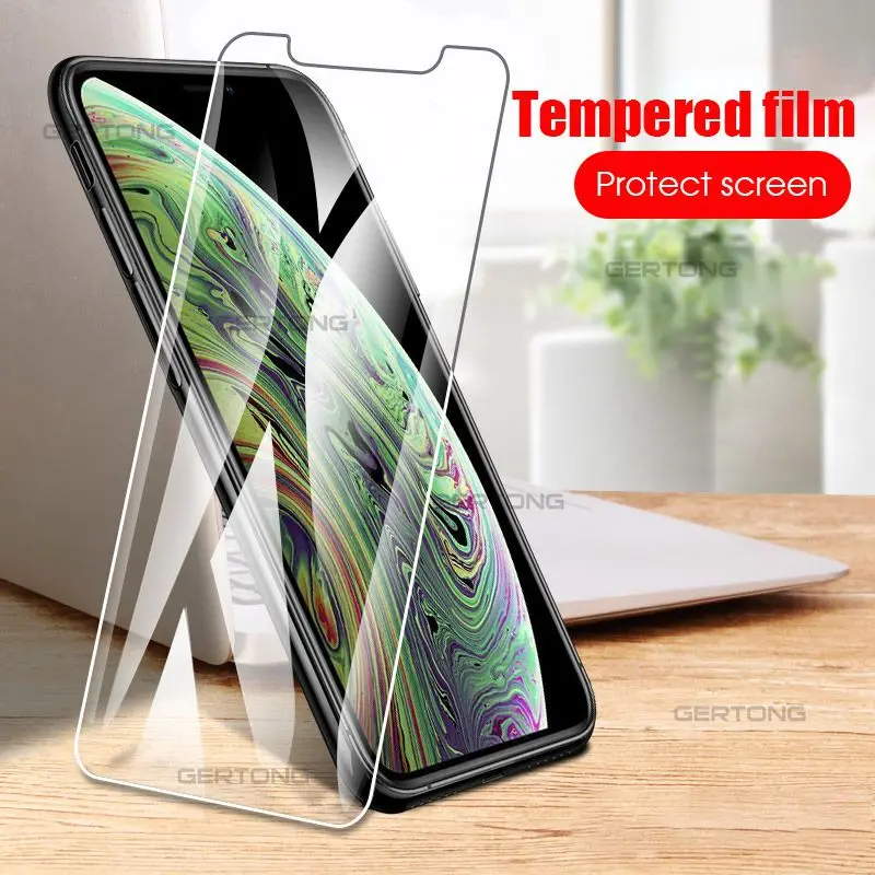 Закаленное стекло для iPhone 11 Pro Max Scren протектор для iPhone Xr XS MAX X 8 7 6 Plus 8plus Защитная стеклянная пленка