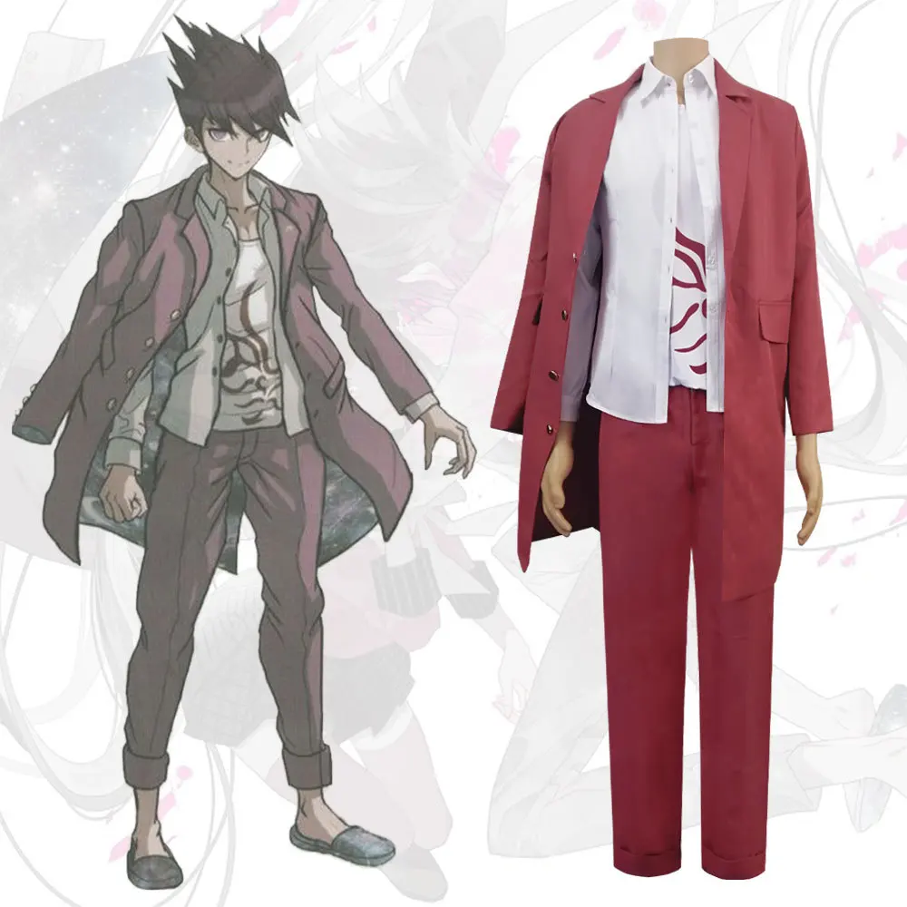 

Anime Danganronpa V3 Killing Harmony Kaito Momota Cosplay Costumes School Uniform Outfit Full Sets Halloween Carnival Party