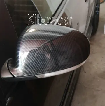 Боковое Крыло зеркала крышки для Volkswagen Golf MK5 GTI для Jetta 5(углеродный вид) Passat B6 B5.5 Sharan Golf Plus вариант EOS