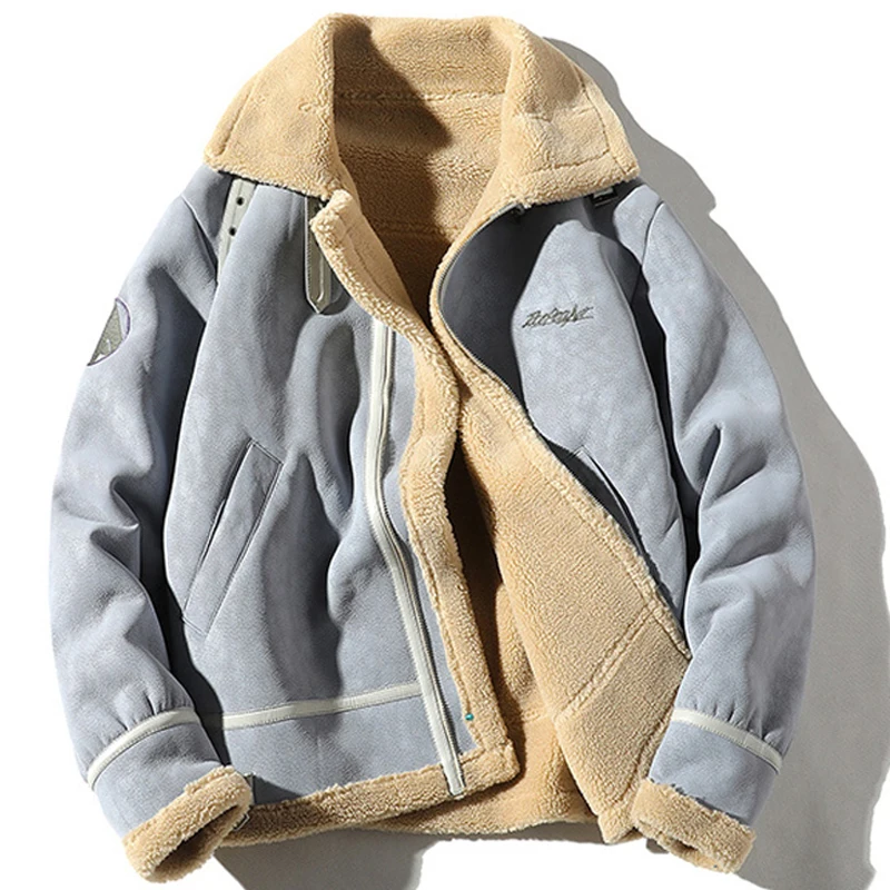 Китайский онлайн мужской меховой пиджак зимняя теплая одежда 5XL Японский